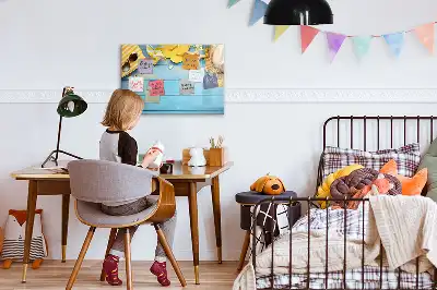 Magnetinė piešimo lenta skirta žaidimams paplūdimyje