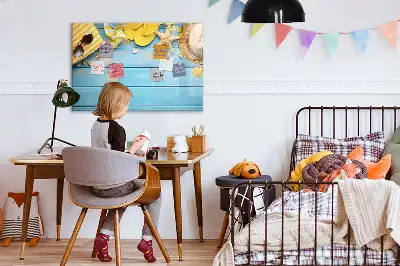 Magnetinė piešimo lenta skirta žaidimams paplūdimyje