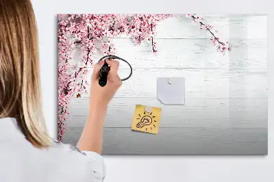 Magnetinė piešimo lenta pavasario gėlės