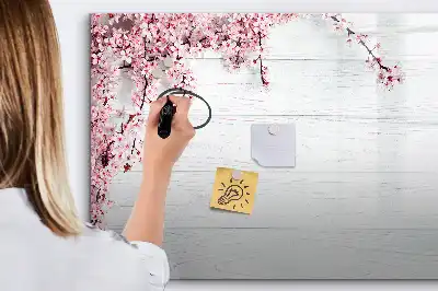 Magnetinė piešimo lenta pavasario gėlės