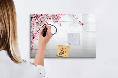 Magnetinė piešimo lenta pavasario gėlės