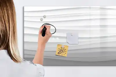 Magnetinė piešimo lenta bangų struktūros dizaino