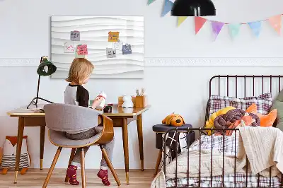 Magnetinė piešimo lenta bangų struktūros dizaino