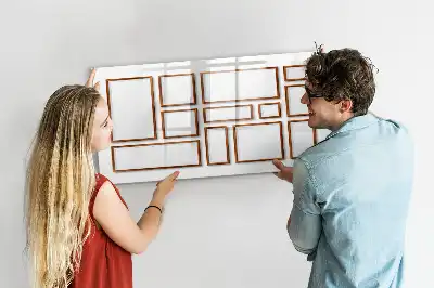 Magnetinė piešimo lenta su mediniu rėmeliu