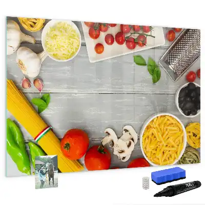 Magnetinė rašymo lenta ingredientai