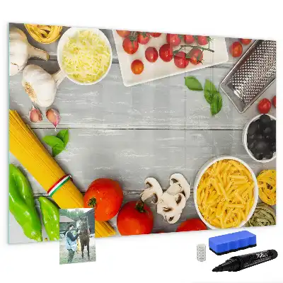 Magnetinė rašymo lenta ingredientai