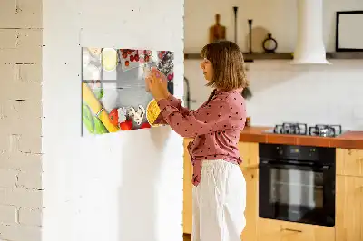 Magnetinė rašymo lenta ingredientai