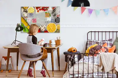 Magnetinė rašymo lenta ingredientai