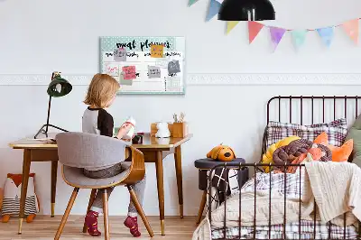 Magnetinė rašymo lenta valgiaraščio planuoklis