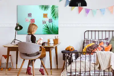 Magnetinė rašymo lenta egzotiniai lapai