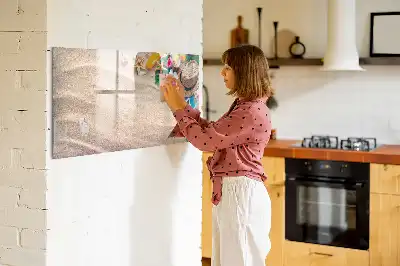 Magnetinė rašymo lenta vasaros reikmenims