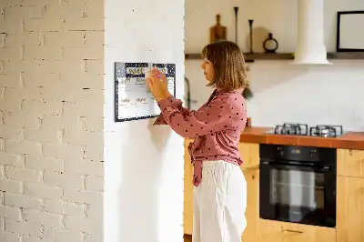 Magnetinė rašymo lenta žvaigždėtas valgiaraščio planuoklis