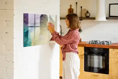 Magnetinė piešimo lenta elegantiška abstrakcija