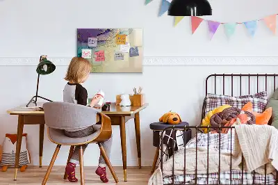 Magnetinė piešimo lenta elegantiška abstrakcija