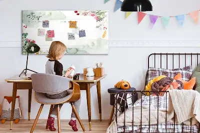 Magnetinė rašymo lenta skirta receptams