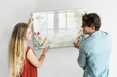 Magnetinė piešimo lenta skirta receptams užsirašyti