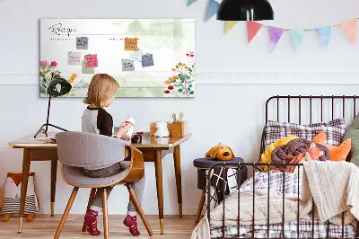 Magnetinė piešimo lenta skirta receptams užsirašyti