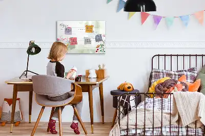 Magnetinė piešimo lenta skirta receptams užsirašyti