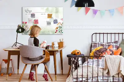 Magnetinė piešimo lenta skirta receptams užsirašyti