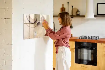 Magnetinė rašymo lenta vasaros reikmenų serijos