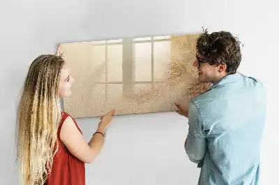 Magnetinė piešimo lenta abstraktūs lapai