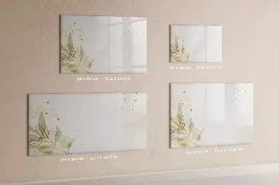 Magnetinė rašymo lenta pastelinės abstrakcijos rašto