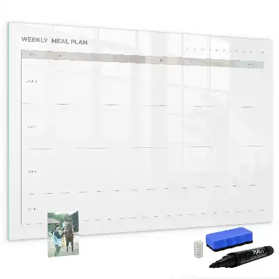 Magnetinė rašymo lenta minimalistinis meniu