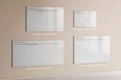 Magnetinė rašymo lenta minimalistinis meniu
