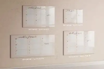 Magnetinė piešimo lenta žavingas savaitės planuoklis