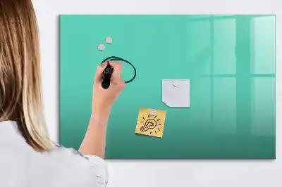 Magnetinė rašymo lenta turkio spalvos