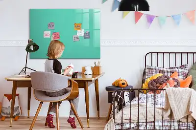 Magnetinė rašymo lenta turkio spalvos