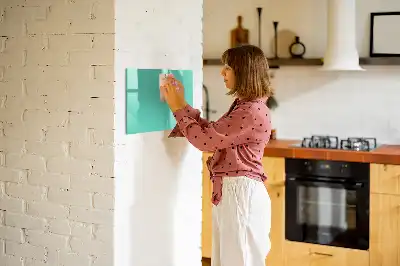 Magnetinė rašymo lenta turkio spalvos