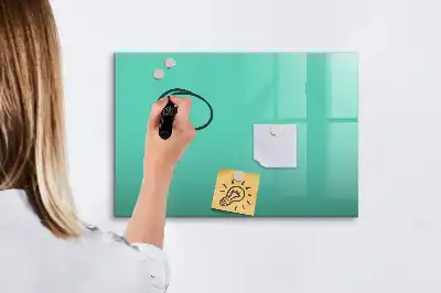 Magnetinė rašymo lenta turkio spalvos