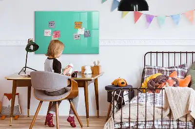 Magnetinė rašymo lenta turkio spalvos