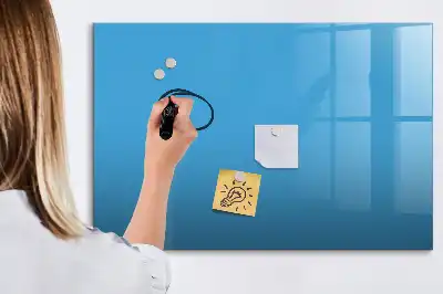 Magnetinė piešimo lenta šviesiai mėlyna