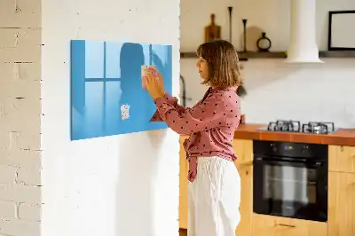 Magnetinė piešimo lenta šviesiai mėlyna