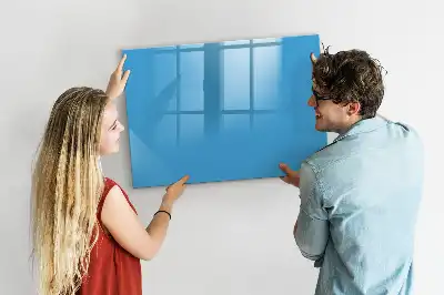 Magnetinė piešimo lenta šviesiai mėlyna