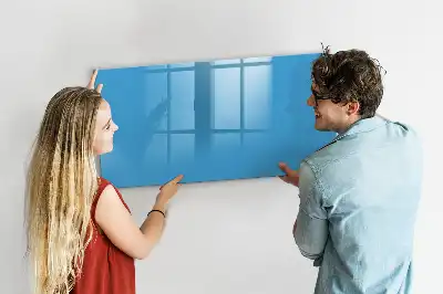 Magnetinė piešimo lenta šviesiai mėlyna