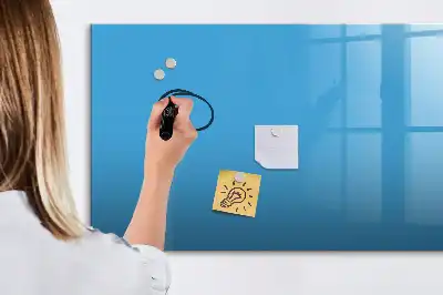 Magnetinė piešimo lenta šviesiai mėlyna