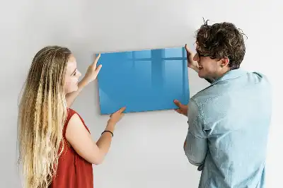 Magnetinė piešimo lenta šviesiai mėlyna