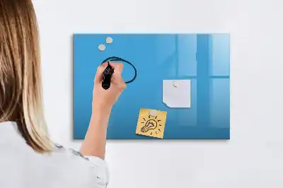 Magnetinė piešimo lenta šviesiai mėlyna