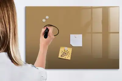 Magnetinė piešimo lenta tamsiai smėlinės spalvos