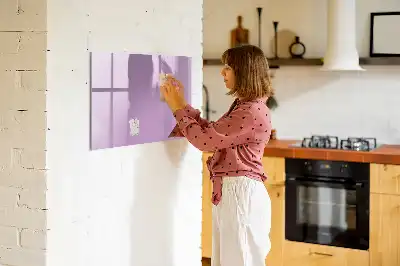 Magnetinė rašymo lenta lelijos spalvos