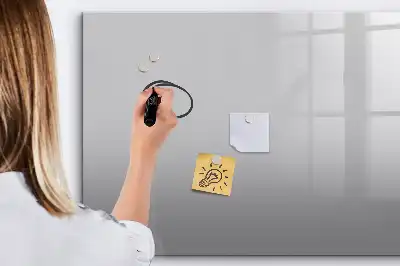 Magnetinė piešimo lenta šviesiai pilkos spalvos