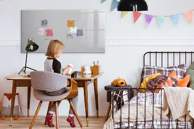 Magnetinė piešimo lenta šviesiai pilkos spalvos