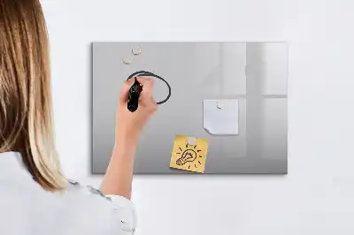 Magnetinė piešimo lenta šviesiai pilkos spalvos