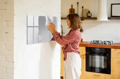 Magnetinė piešimo lenta šviesiai pilkos spalvos