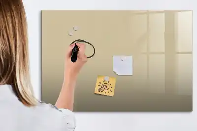 Magnetinė rašymo lenta smėlio spalvos