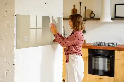 Magnetinė rašymo lenta smėlio spalvos