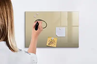 Magnetinė rašymo lenta smėlio spalvos